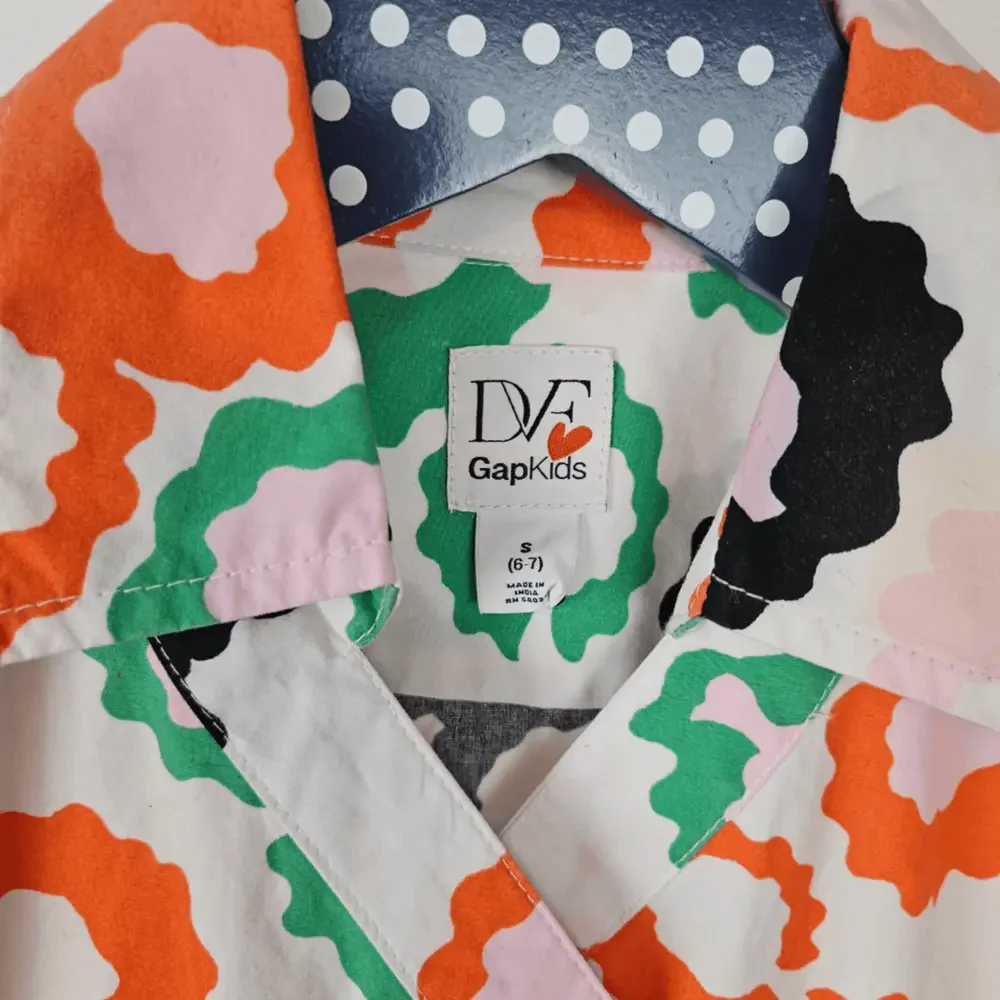 NEW GapKids‎ x DVF Wrap Floral Dress Girls 6-7 Diane Von Furstenberg NWT